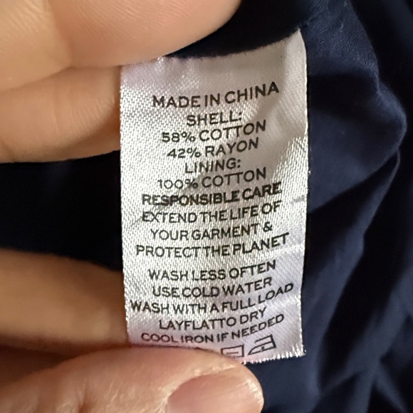 Hill House Blue Floral Square-Neck Midi Dress Puff Sleeves Matilda Charm Scallop - Picture 10 of 10